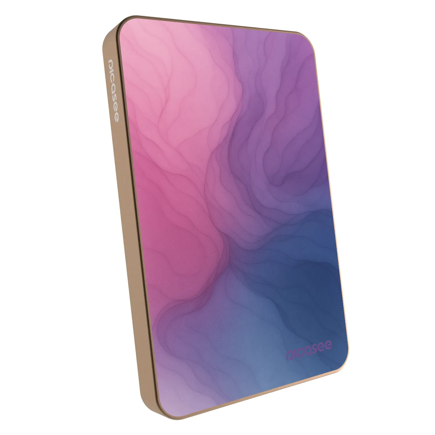 Picasee Powerbank με MagSafe 5 000 mAh Χρυσαφένιος - Silk