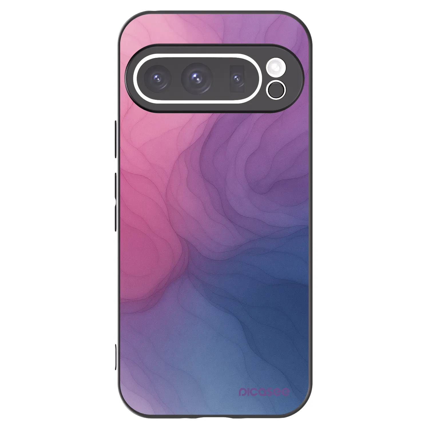 Picasee Μαύρη θήκη σιλικόνης για Google Pixel 9 Pro XL - Silk
