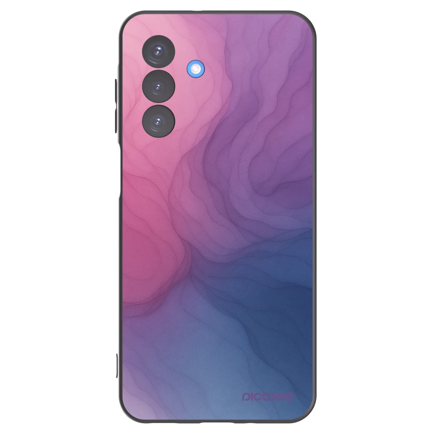 Picasee Μαύρη θήκη σιλικόνης για Samsung Galaxy A17 5G - Silk