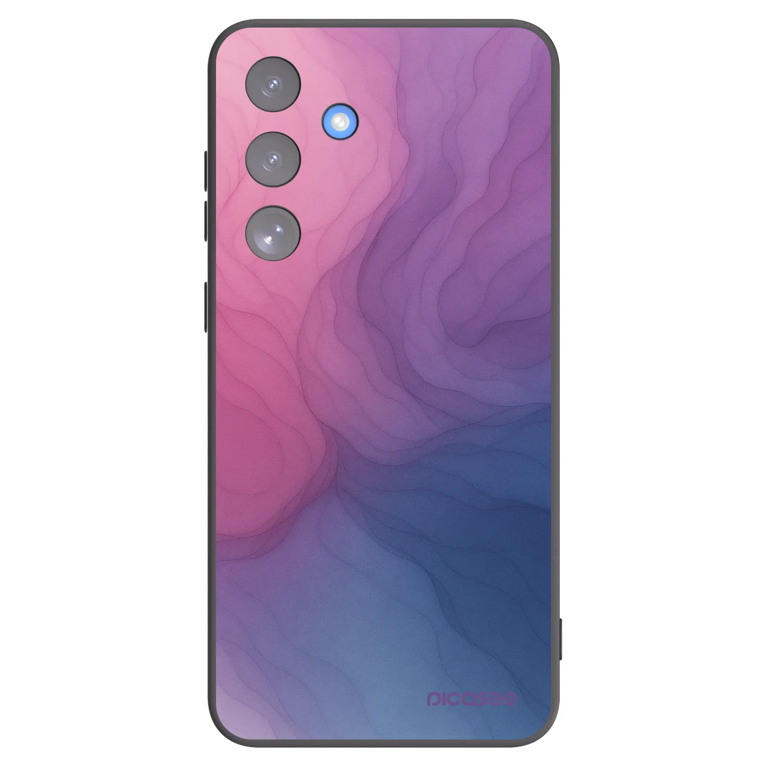 Picasee Μαύρη θήκη σιλικόνης για Samsung Galaxy S25 FE 5G - Silk