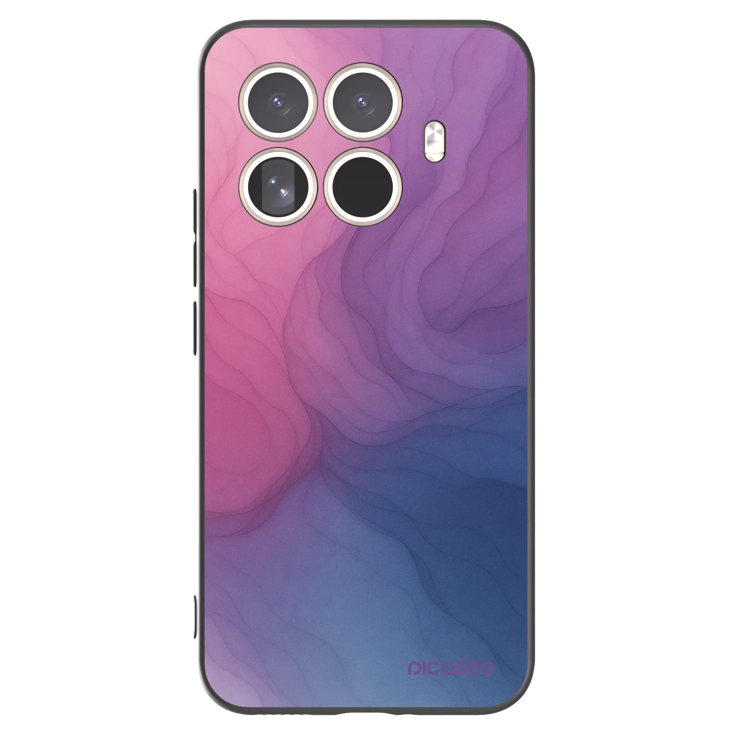 Picasee Μαύρη θήκη σιλικόνης για Xiaomi 15T Pro - Silk
