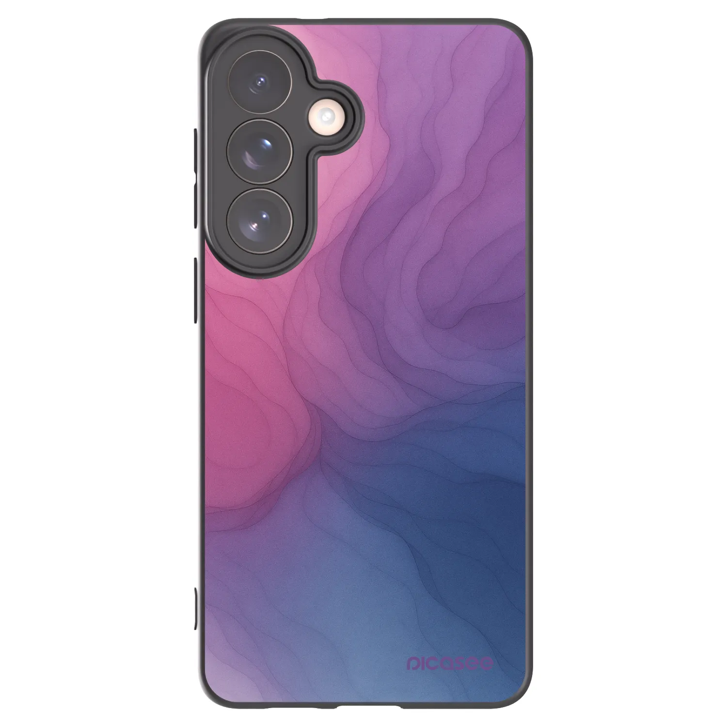 Picasee Μαύρη θήκη σιλικόνης για Samsung Galaxy S26+ - Silk