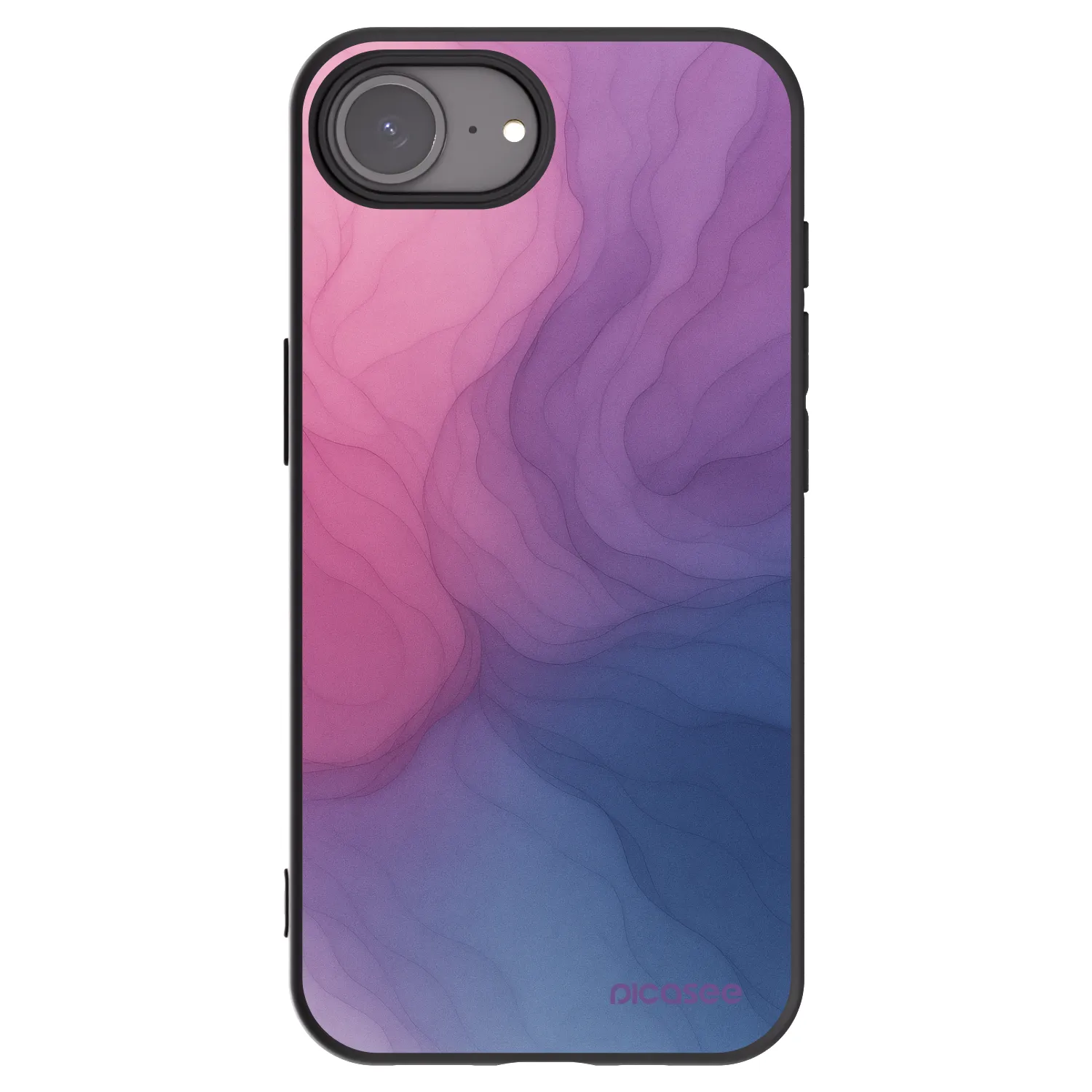 Picasee Μαύρη θήκη σιλικόνης για Apple iPhone 17e - Silk