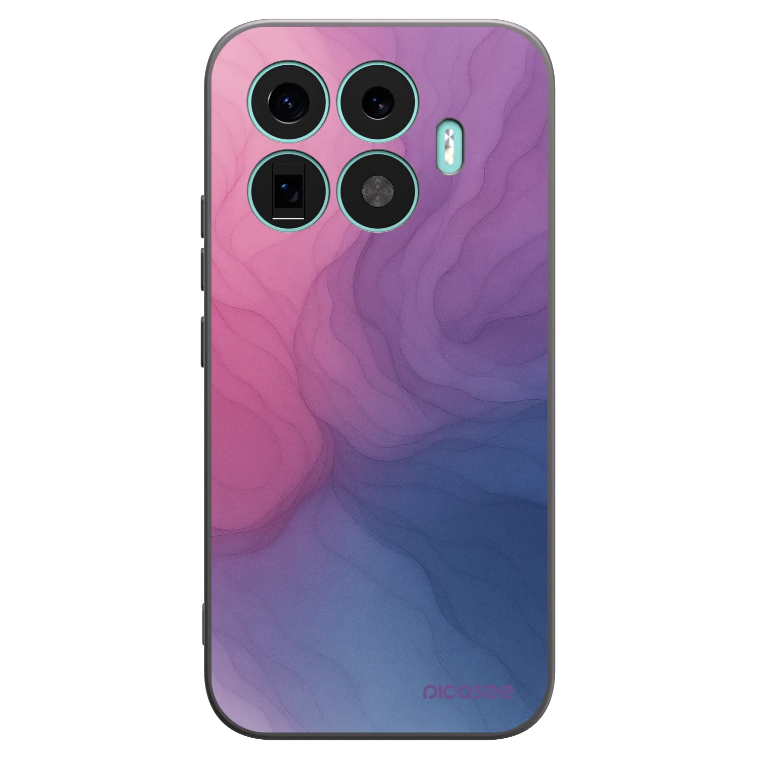 Picasee Μαύρη θήκη σιλικόνης για Xiaomi 17T - Silk