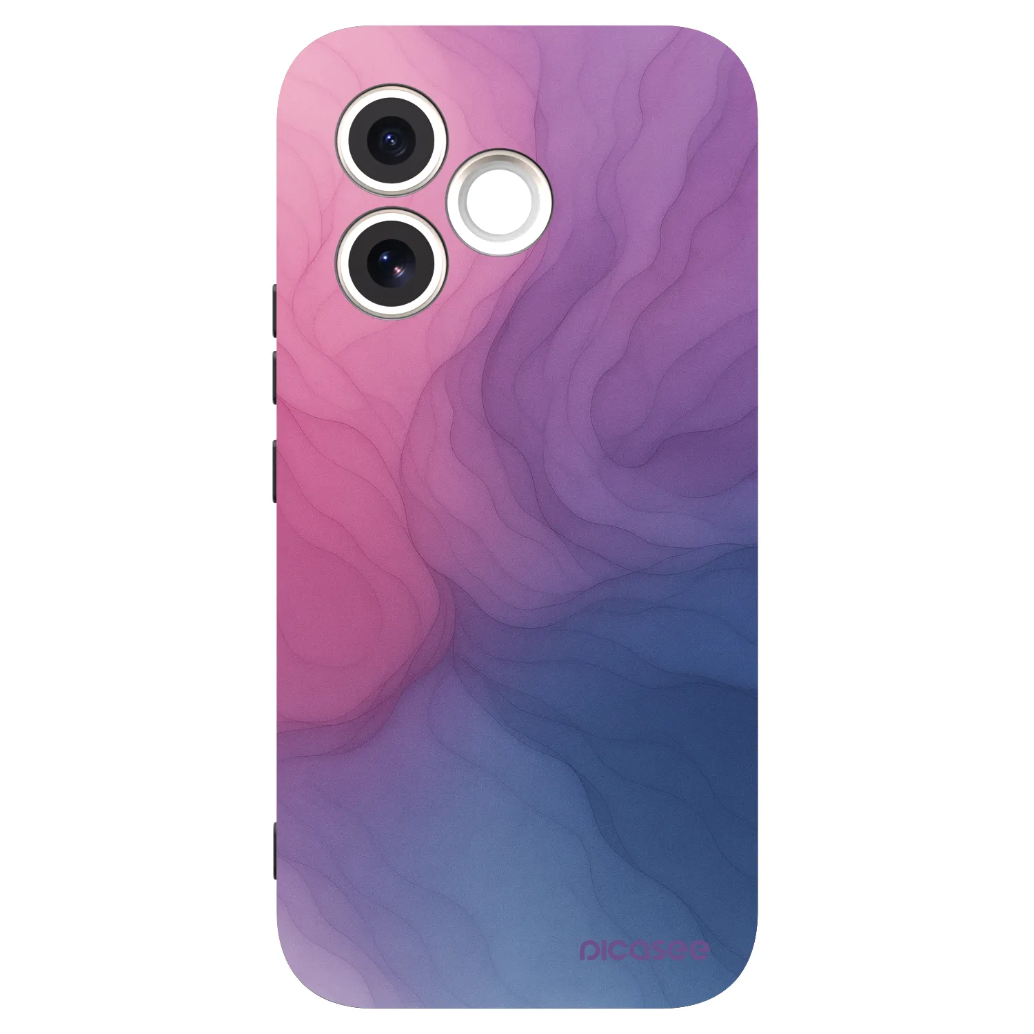 Picasee Μαύρη θήκη σιλικόνης για Honor 600 Lite - Silk