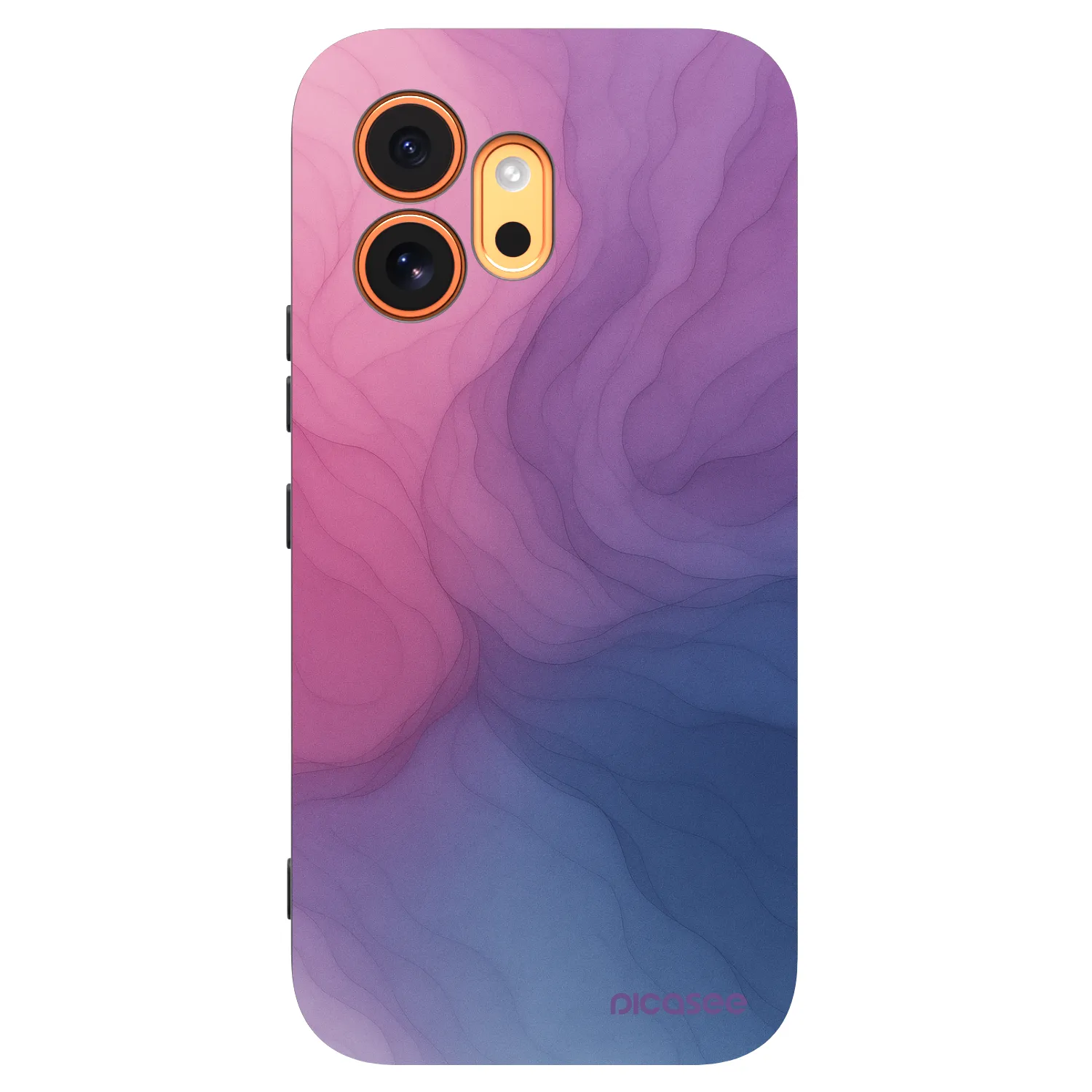 Picasee Μαύρη θήκη σιλικόνης για Honor 600 - Silk