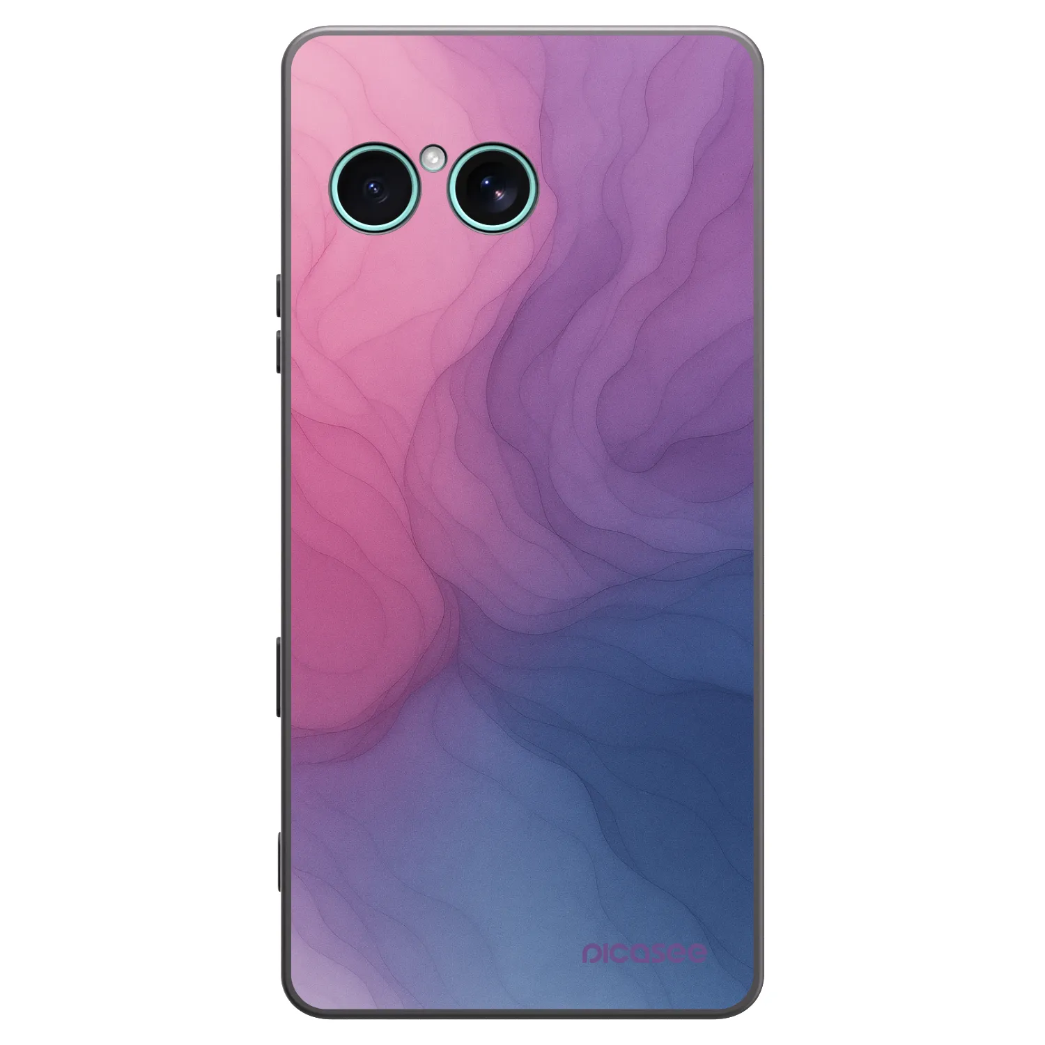 Picasee Μαύρη θήκη σιλικόνης για Sony Xperia 10 VII - Silk