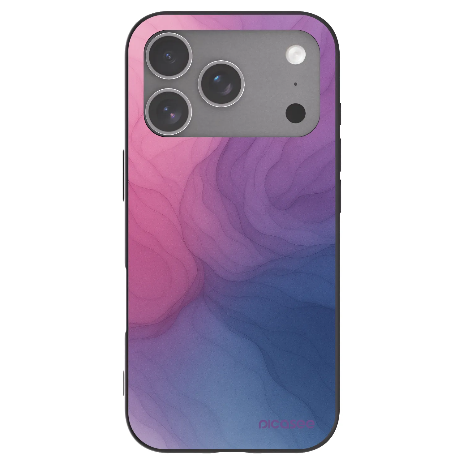 Picasee Μαύρη θήκη σιλικόνης για Apple iPhone 18 Pro - Silk