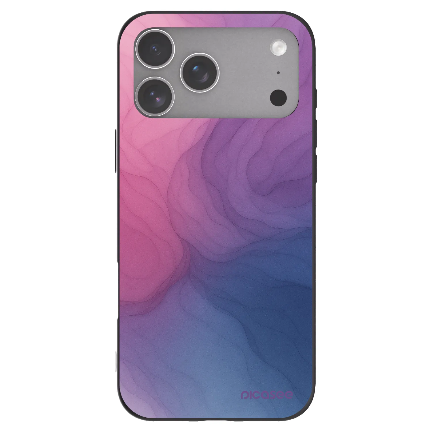 Picasee Μαύρη θήκη σιλικόνης για Apple iPhone 18 Pro Max - Silk