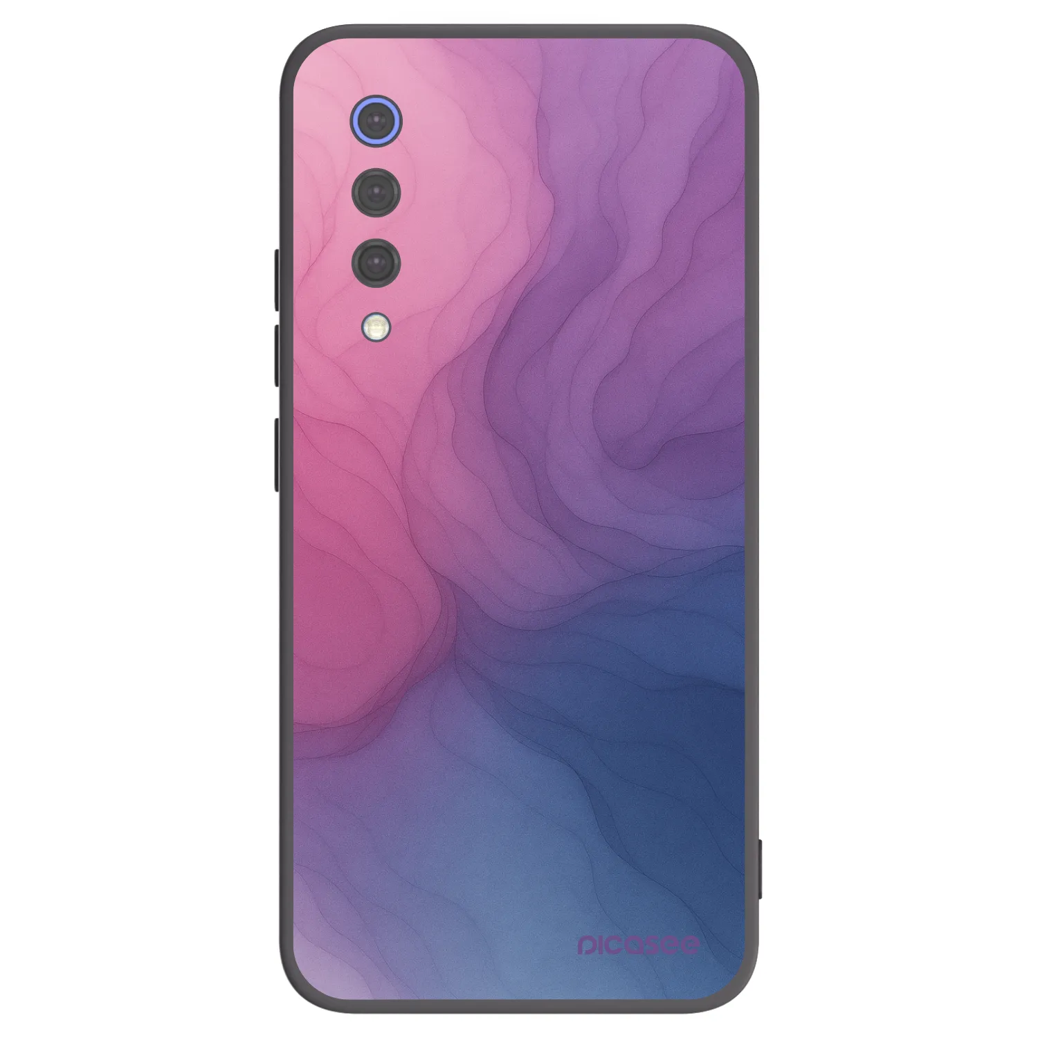 Picasee Μαύρη θήκη σιλικόνης για Xiaomi Mi 9 SE - Silk