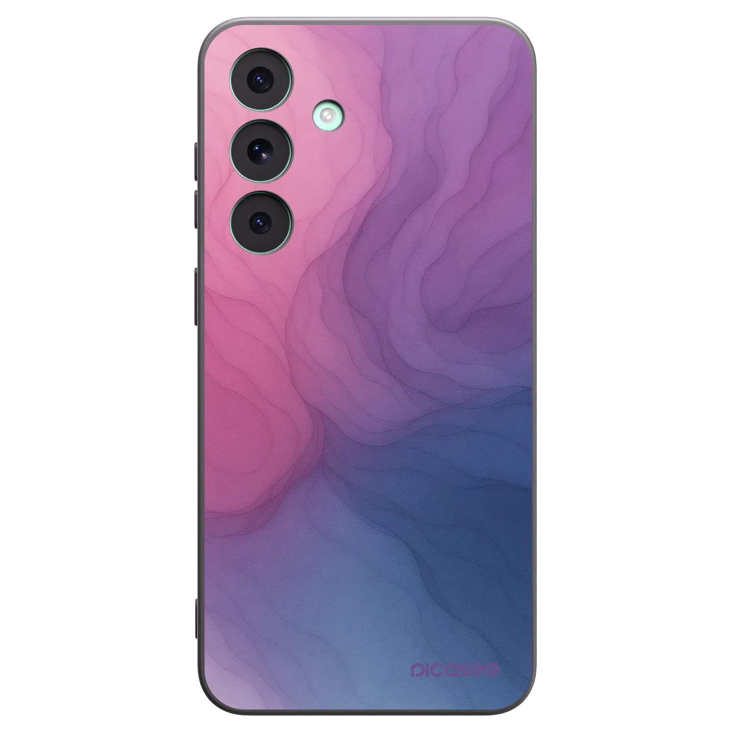 Picasee Μαύρη θήκη σιλικόνης για Samsung Galaxy S26 FE - Silk