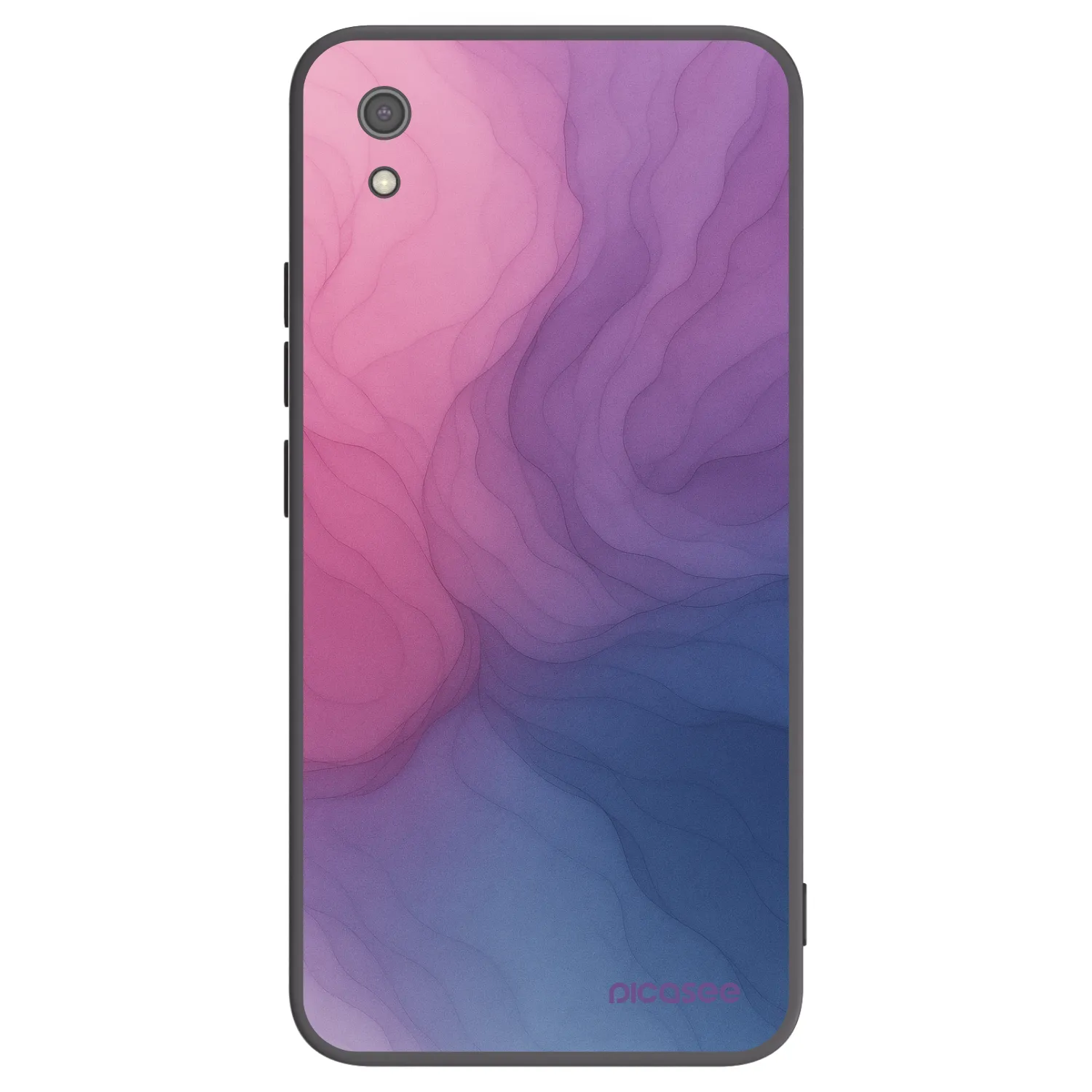 Picasee Μαύρη θήκη σιλικόνης για Xiaomi Redmi 7A - Silk
