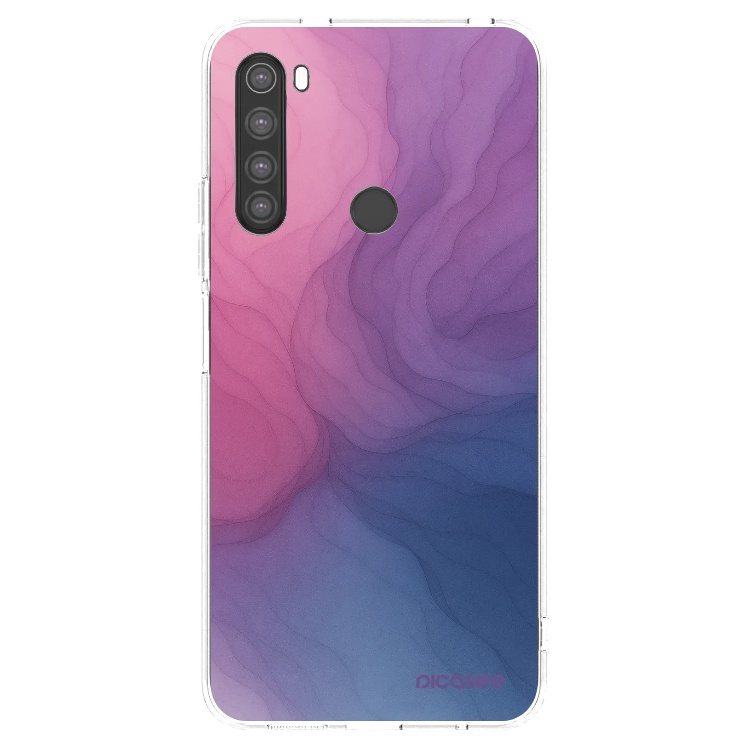Picasee διαφανής θήκη σιλικόνης Xiaomi Redmi Note 8 - Silk