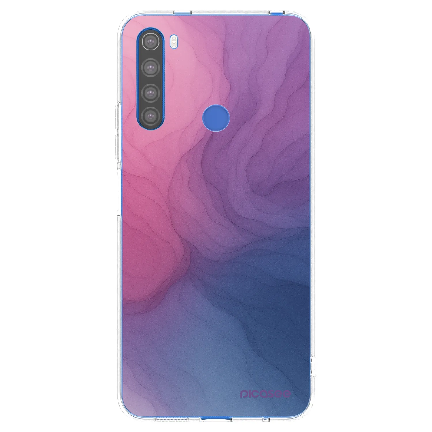 Picasee διαφανής θήκη σιλικόνης Xiaomi Redmi Note 8T - Silk