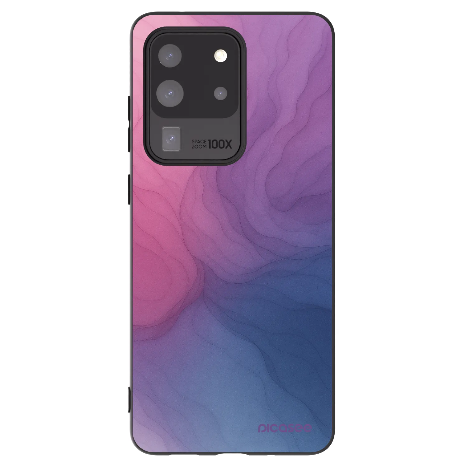 Picasee Μαύρη θήκη σιλικόνης για Samsung Galaxy S20 Ultra 5G G988F - Silk