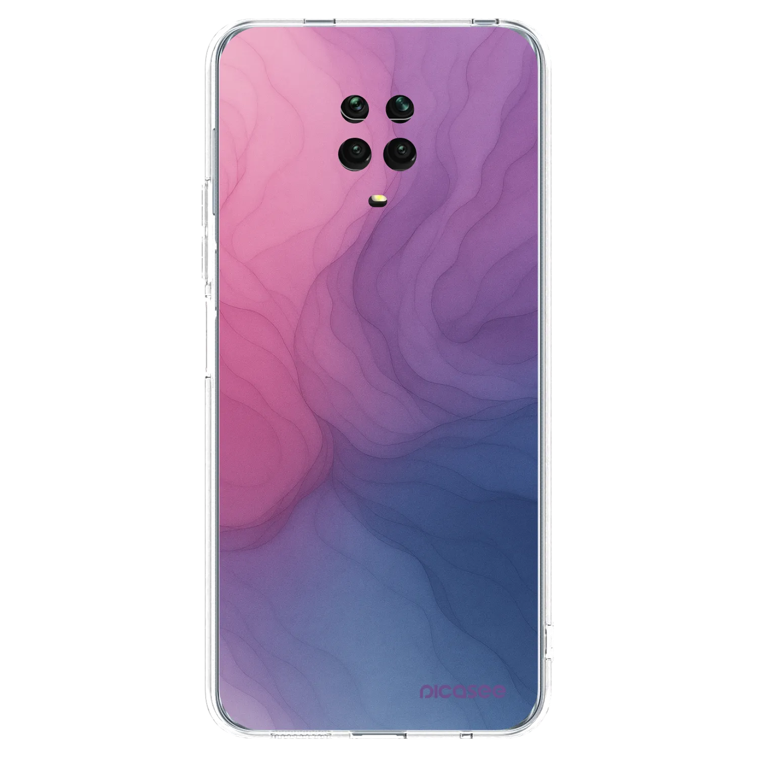 Picasee διαφανής θήκη σιλικόνης Xiaomi Redmi Note 9 Pro - Silk