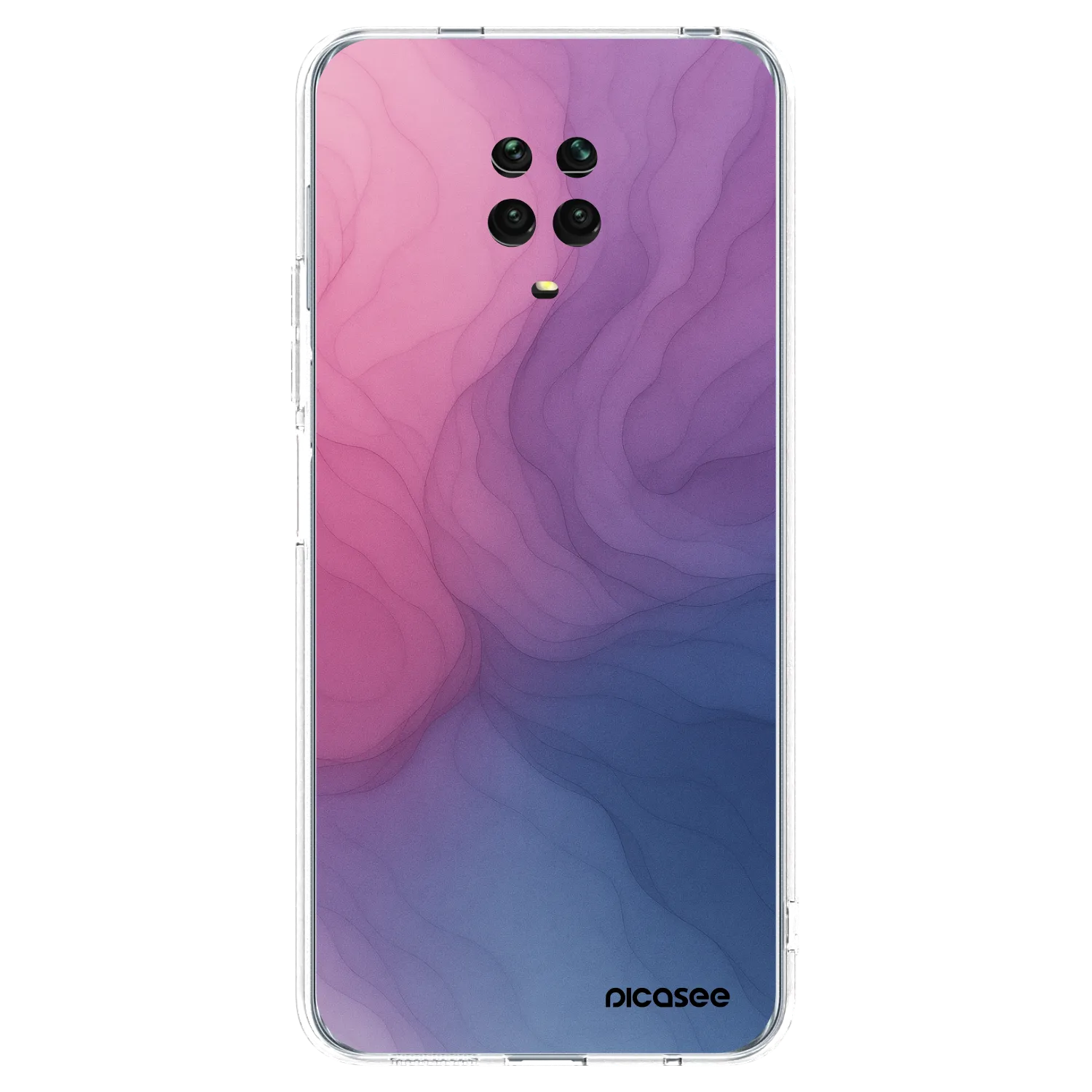 Picasee διαφανής θήκη σιλικόνης Xiaomi Redmi Note 9S - Silk