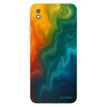 Picasee Μαύρη θήκη σιλικόνης για Xiaomi Redmi 9A - Solar
