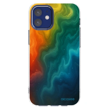 Picasee διαφανής θήκη σιλικόνης Apple iPhone 12 mini - Solar