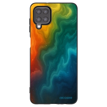 Picasee Μαύρη θήκη σιλικόνης για Samsung Galaxy A12 A125F - Solar