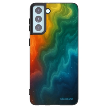 Picasee Μαύρη θήκη σιλικόνης για Samsung Galaxy S21+ 5G G996F - Solar