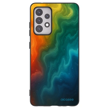 Picasee Μαύρη θήκη σιλικόνης για Samsung Galaxy A52 5G A525F - Solar