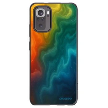 Picasee Μαύρη θήκη σιλικόνης για Xiaomi Redmi Note 10S - Solar