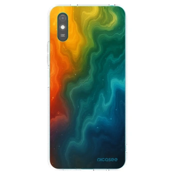 Picasee διαφανής θήκη σιλικόνης Xiaomi Redmi 9AT - Solar