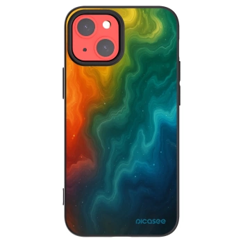 Picasee Μαύρη θήκη σιλικόνης για Apple iPhone 13 mini - Solar