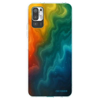 Picasee διαφανής θήκη σιλικόνης Xiaomi Redmi Note 10 5G - Solar