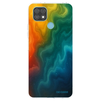 Picasee διαφανής θήκη σιλικόνης Realme C21 - Solar