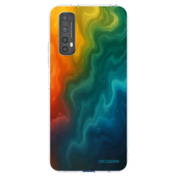 Picasee διαφανής θήκη σιλικόνης Realme 7 - Solar