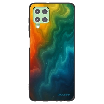 Picasee Μαύρη θήκη σιλικόνης για Samsung Galaxy A22 A225F 4G - Solar