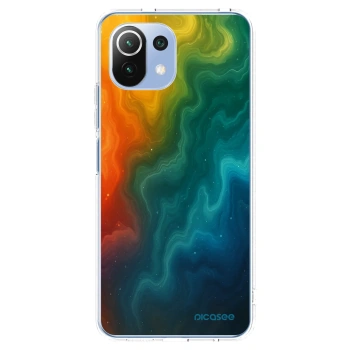 Picasee διαφανής θήκη σιλικόνης Xiaomi 11 Lite 5G NE - Solar