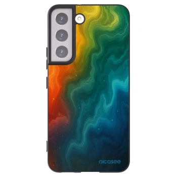 Picasee Μαύρη θήκη σιλικόνης για Samsung Galaxy S22 5G - Solar