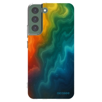Picasee διαφανής θήκη σιλικόνης Samsung Galaxy S22+ 5G - Solar