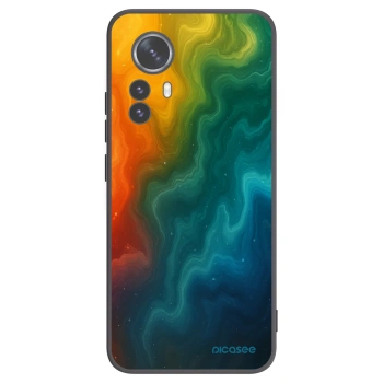 Picasee Μαύρη θήκη σιλικόνης για Xiaomi 12 Pro - Solar