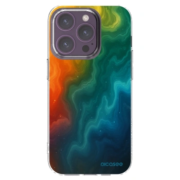Picasee διαφανής θήκη σιλικόνης Apple iPhone 14 Pro - Solar