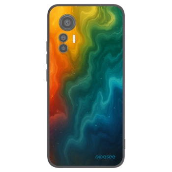 Picasee Μαύρη θήκη σιλικόνης για Xiaomi 12 Lite - Solar