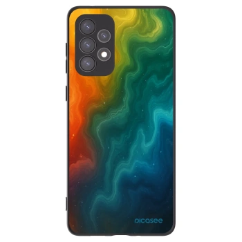 Picasee Μαύρη θήκη σιλικόνης για Samsung Galaxy A73 5G - Solar