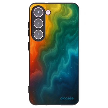 Picasee Μαύρη θήκη σιλικόνης για Samsung Galaxy S23 5G - Solar