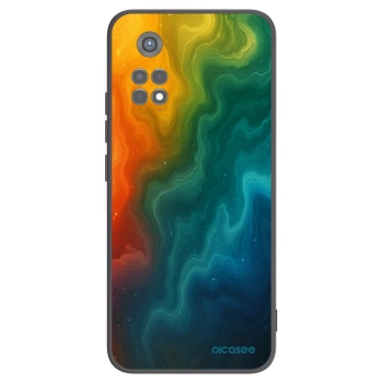 Picasee Μαύρη θήκη σιλικόνης για Xiaomi Redmi Note 11S 5G - Solar