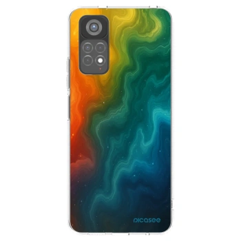 Picasee διαφανής θήκη σιλικόνης Xiaomi Redmi Note 11S 5G - Solar
