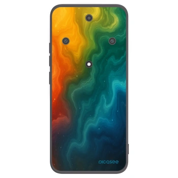 Picasee Μαύρη θήκη σιλικόνης για Honor Magic5 Lite 5G - Solar