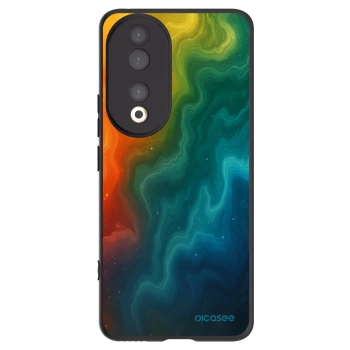 Picasee Μαύρη θήκη σιλικόνης για Honor 90 5G - Solar