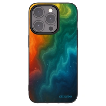 Picasee Μαύρη θήκη σιλικόνης για Apple iPhone 15 Pro - Solar