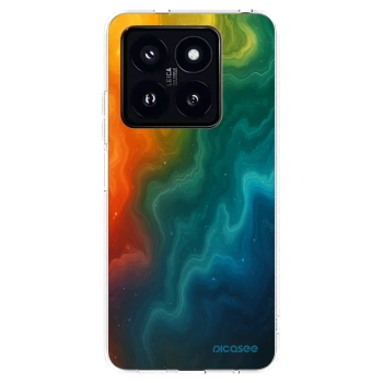 Picasee διαφανής θήκη σιλικόνης Xiaomi 14 Pro - Solar