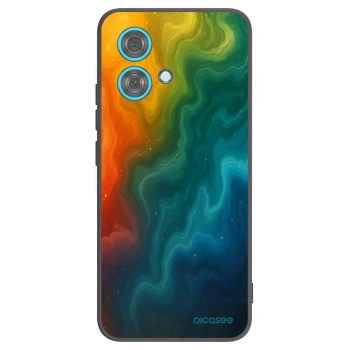 Picasee Μαύρη θήκη σιλικόνης για Motorola Edge 40 Neo - Solar