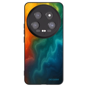 Picasee Μαύρη θήκη σιλικόνης για Xiaomi 14 Ultra - Solar