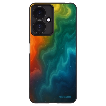 Picasee Μαύρη θήκη σιλικόνης για Xiaomi Redmi 13C 5G - Solar